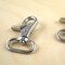 2 Pieces 1 Inch Heavy Duty Nickel Plated Lobster Swivel Clasp for Large Bag Straps